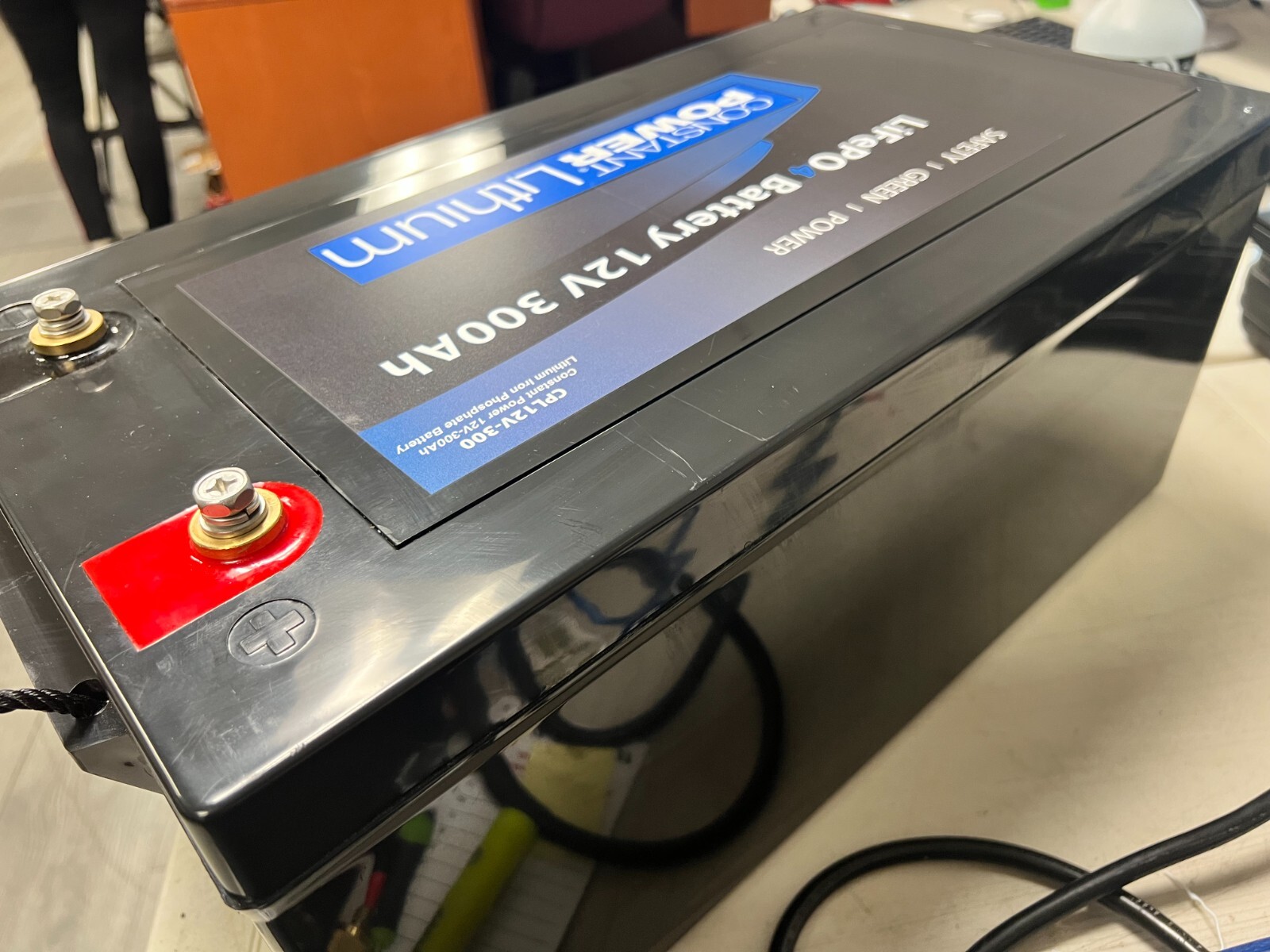 12V 300Ah Constant Power LiFePo4 Battery