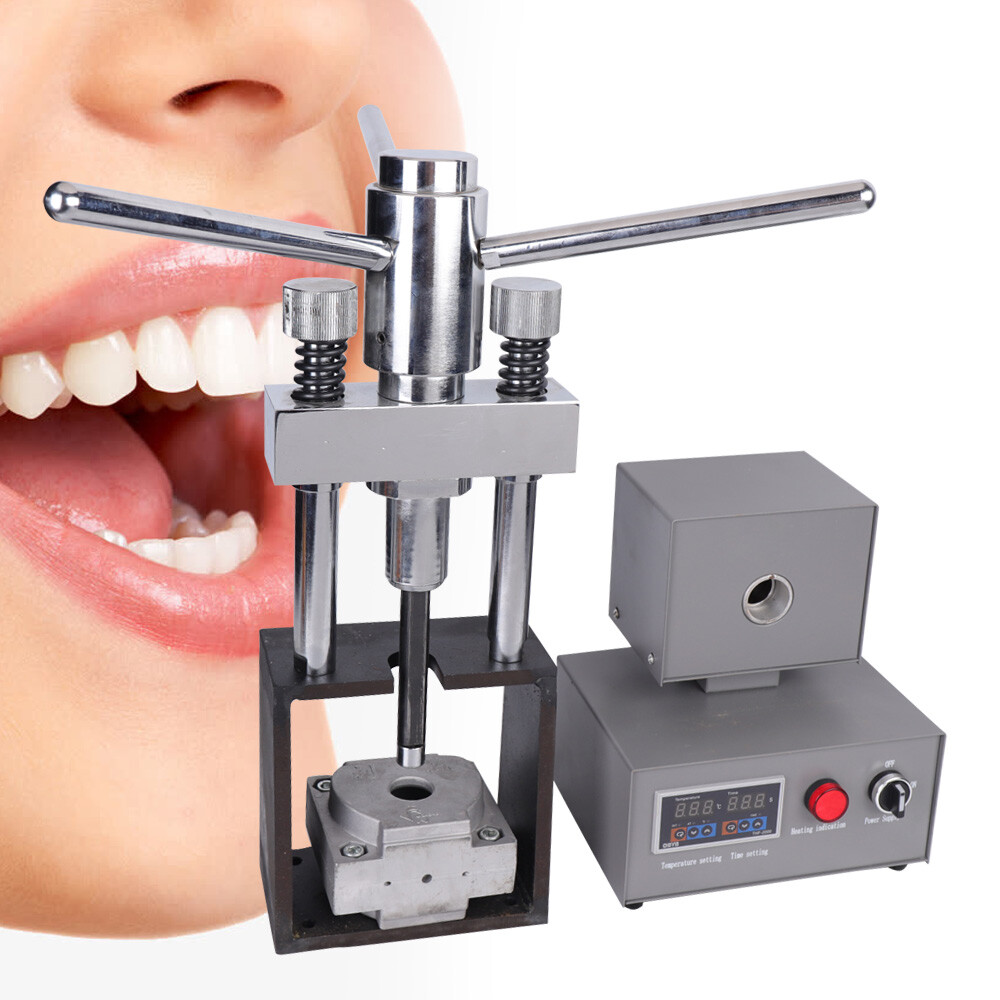 Dental Flexible Denture Machine Dentistry Injection System 350W Lab Equipment US