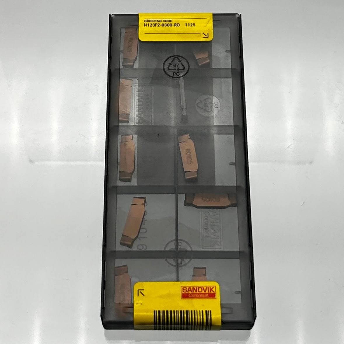 Sandvik N123F2-0300-R0 1125 Indexable Grooving Insert Corocut Mtrl 5735610 10pk