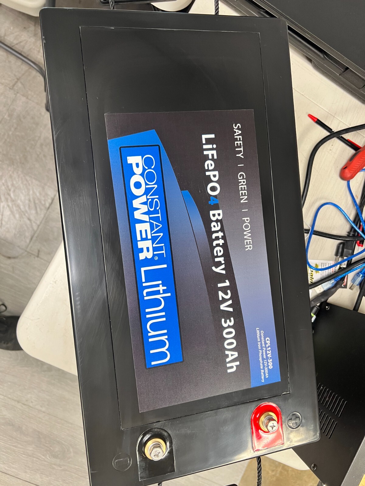 12V 300Ah Constant Power LiFePo4 Battery