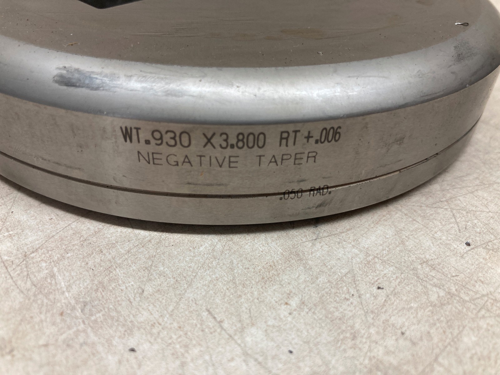 set of wilson tool Amada Punch Press 6″ Die & Punch .930×3.800 RT