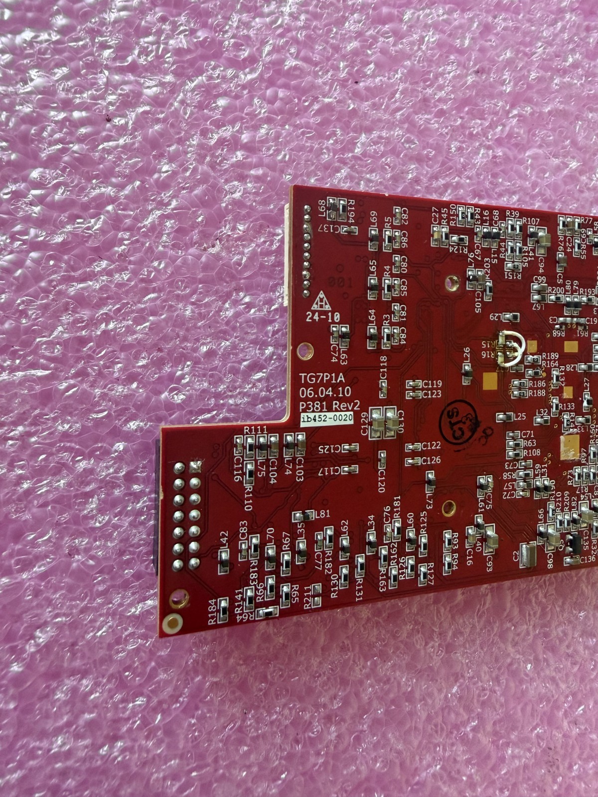 CENTELLAX TG7P1A 06.04.10 P381 REV.2 BOARD ASSEMBLY ***AS-IS***