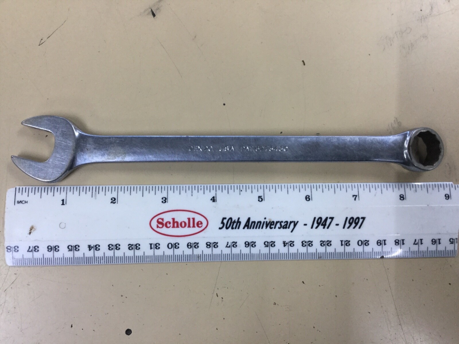 Snap On 5/8ths Standard Length 12pt SAE Combination Wrench OEX20