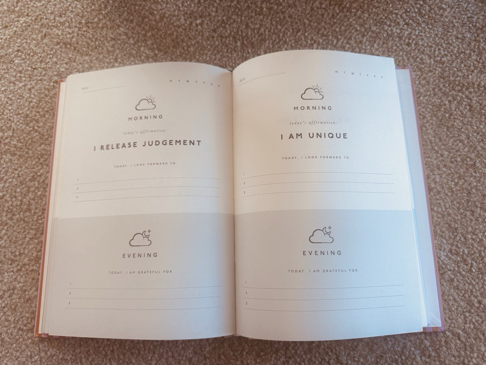 Papier Gratitude Journal, Stay Grounded
