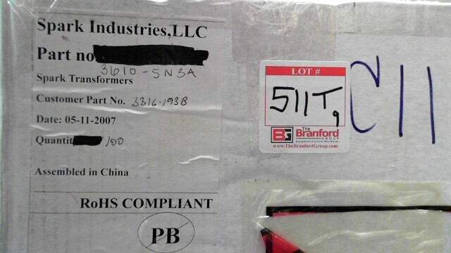 3610-5N3A SPARK INDUSTRIES 3610 SPARK 3610-5N3 36105N3A
