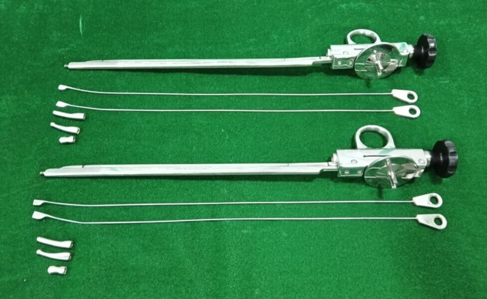 2pc Hysteroscopy Otis Urethrotome with 2 Knife Urology Reusable Instruments