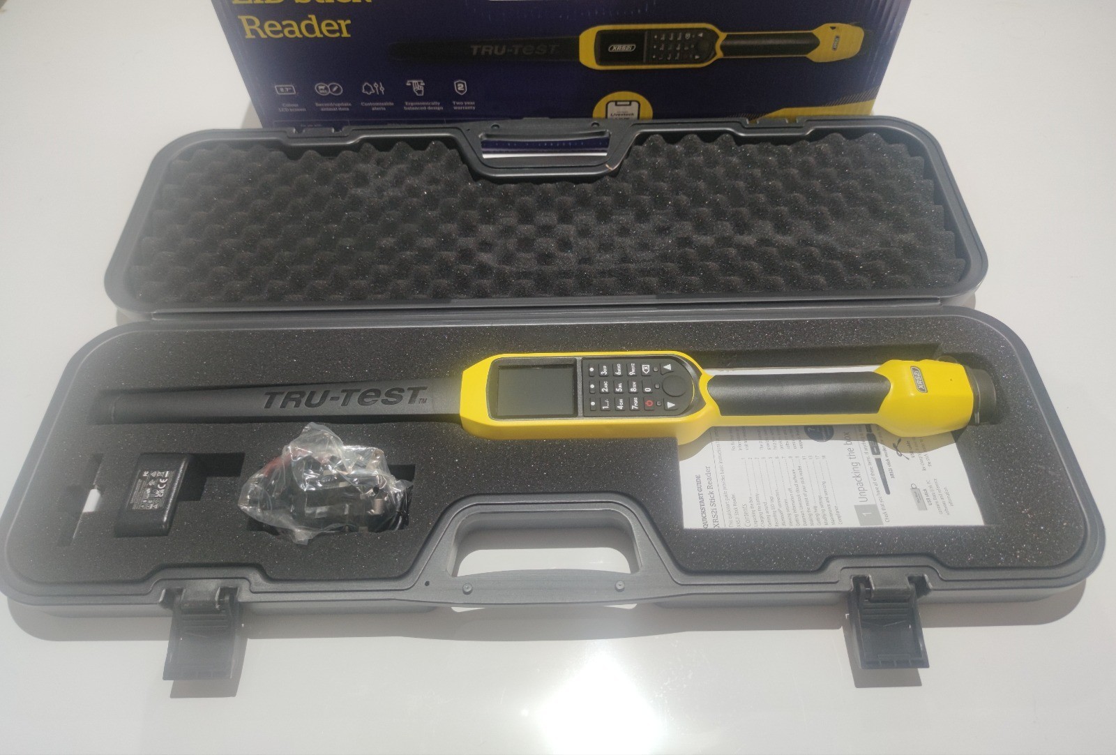 TRU-TEST XRS2i LIVESTOCK EID STICK READER NEW IN BOX RETAIL $2100 FREE SHIPPING