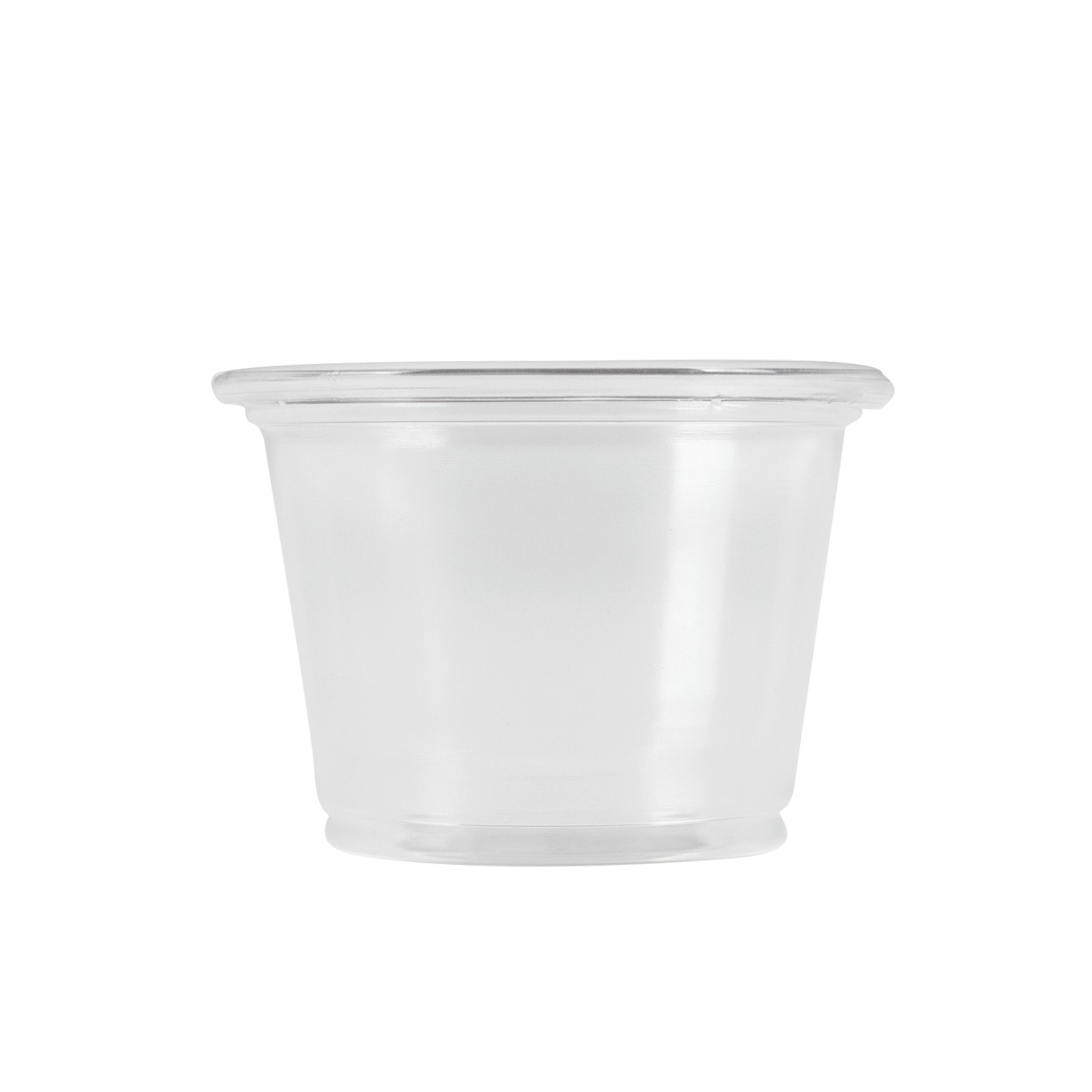 Karat 1oz Tall PP Plastic Portion Cups – Clear – 2,500 ct, FP-P100TALL-PP