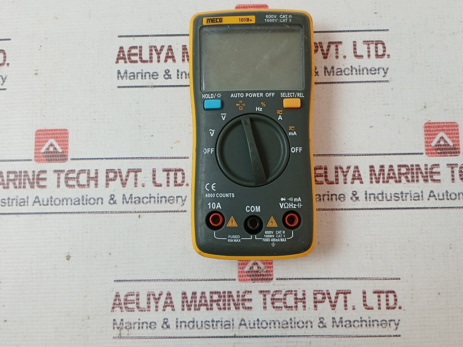 Meco 101B+ Digital Multimeters 600V Cat III 1000V Cat II 10A Max