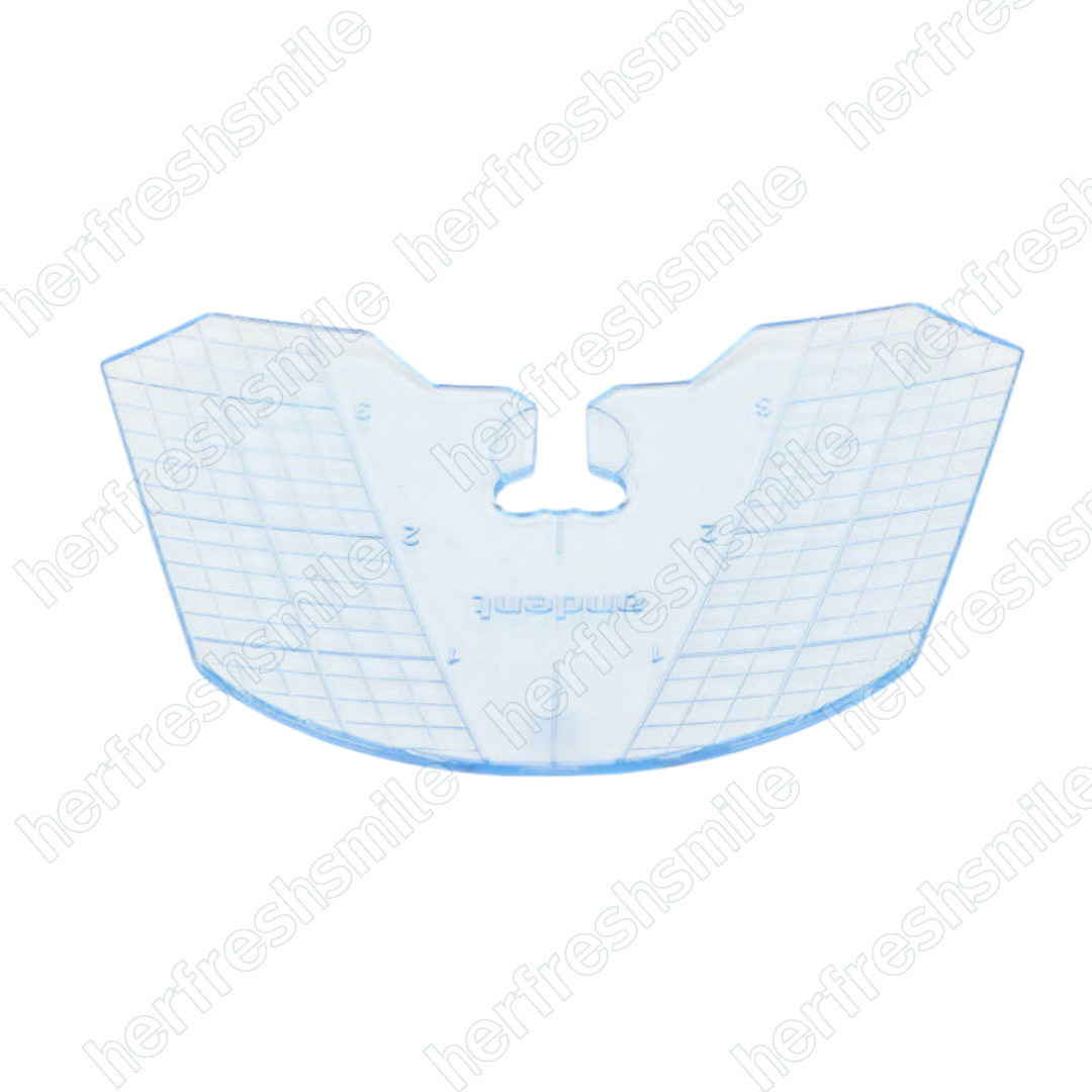 2Pcs Dental Guide Template Plate Denture False Teeth Arrangement Articulator USA