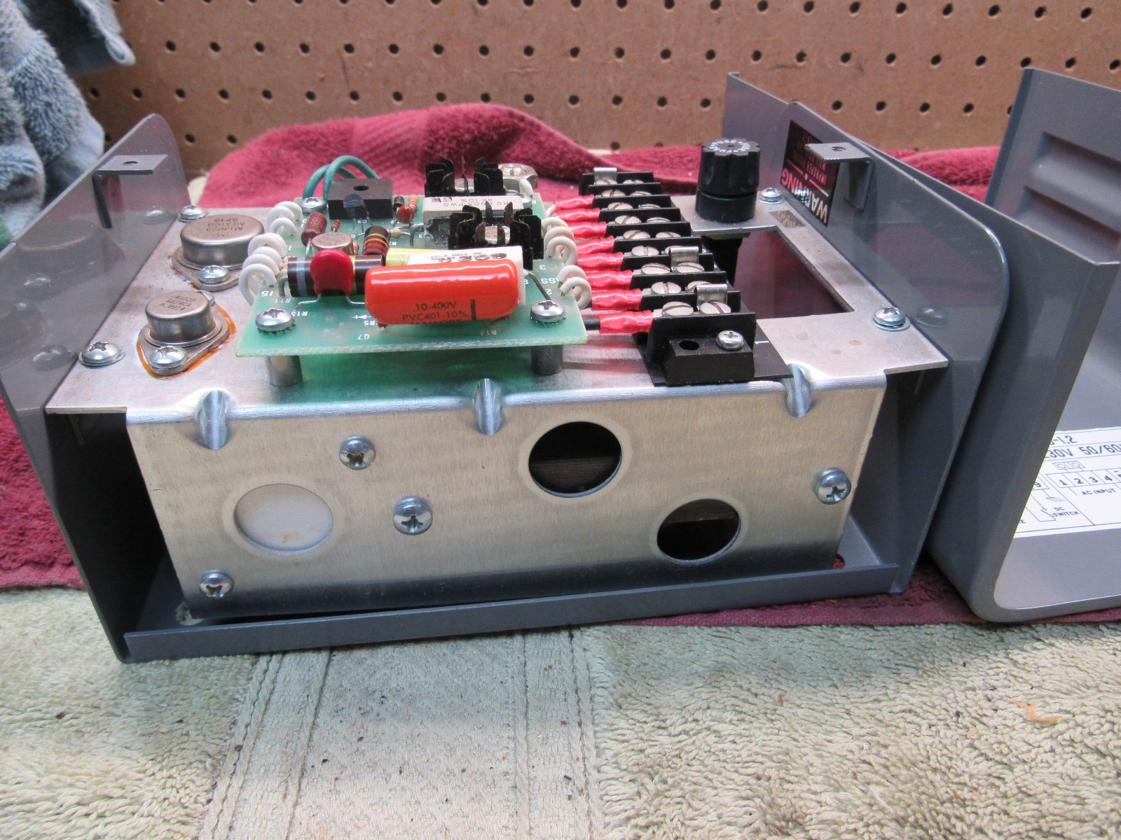 NSO WARNER ELECTRIC MCS-805-1,2 115-230V Controller Power Supply
