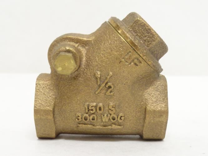 181019 New-No Box; Legend 1/2″ T-453 Bronze Y-Pattern Check Valve 1/2NPT
