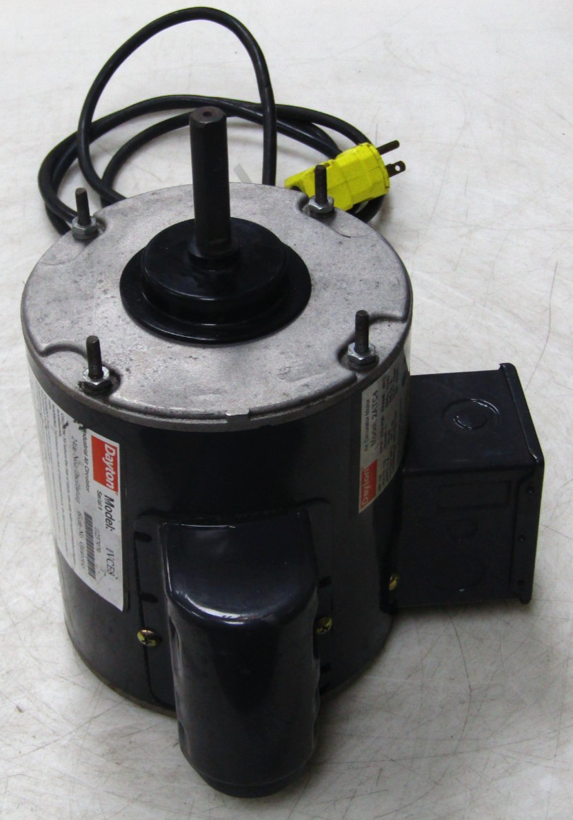 🙌 DAYTON 1/3 HP ELECTRIC AIR CIRCULATOR MOTOR 1075/750 RPM 115 VAC 2ATC4