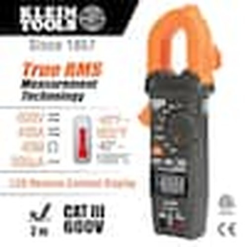 Klein Tools CL390 Digital Clamp Meter 400 Amp TRMS Auto-Ranging
