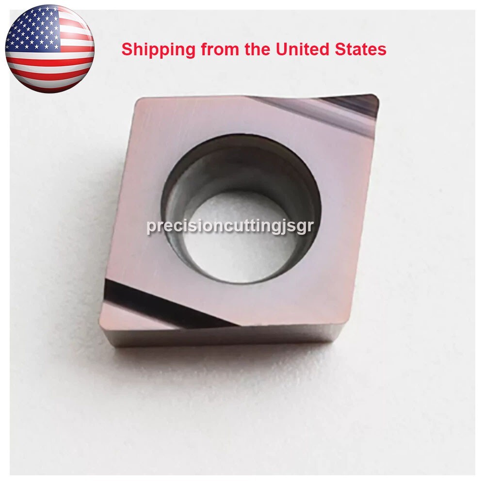 Hard alloy insertion/precision cutting blade 6mm CCGT060204R-F CCGT21.51R