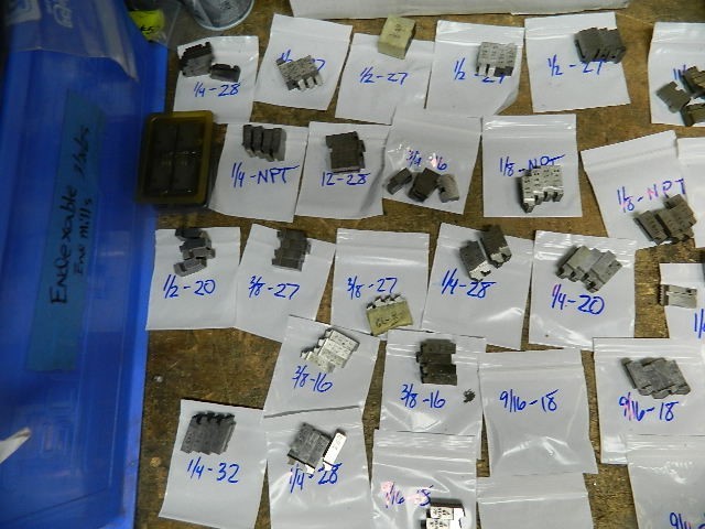 Geometric 9/16 size Threader Die Sets ((( SELECT 1 SET PER LOT from LIST )))