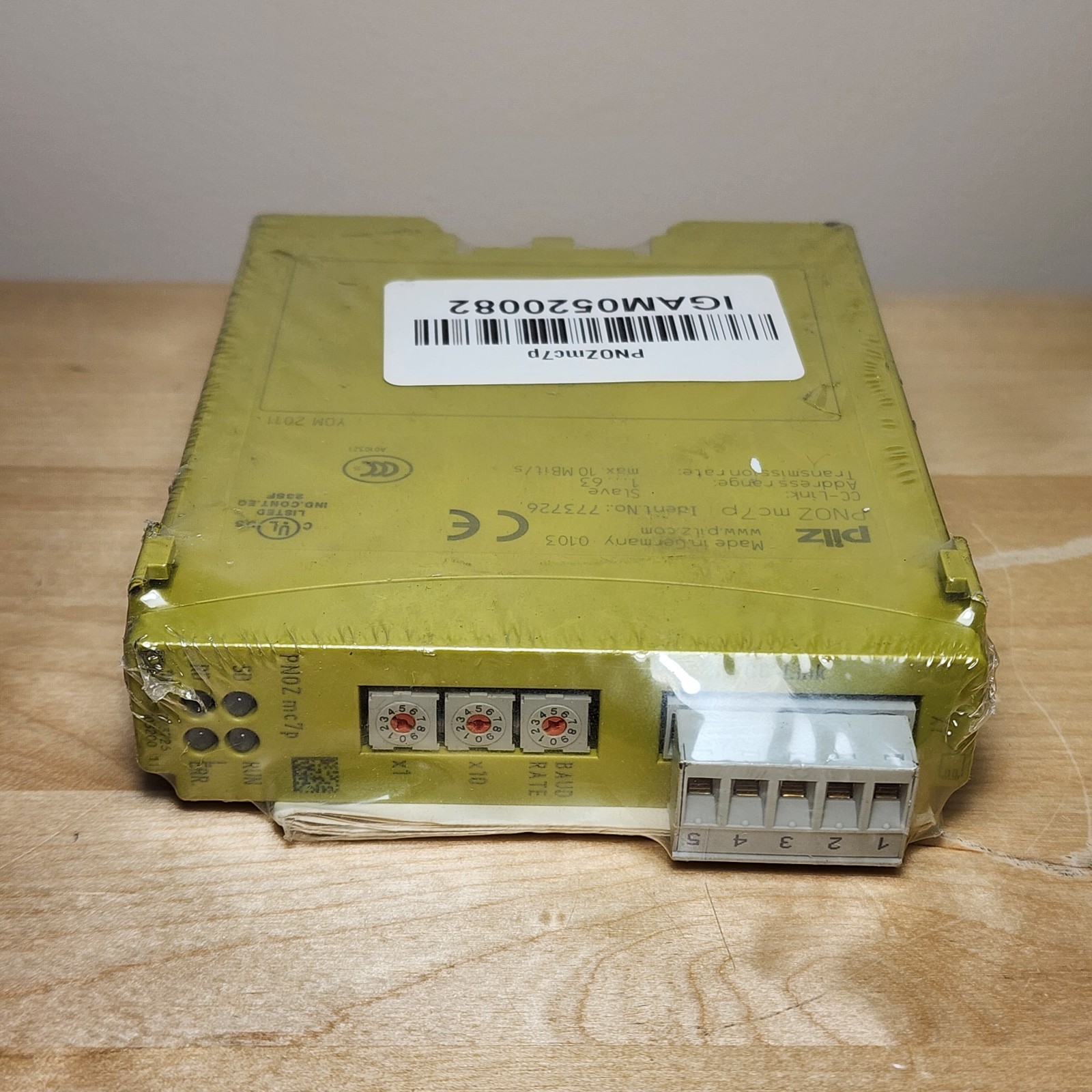 Pilz 773726 PNOZ mc7p CC-Link Safety Relay Controller Fieldbus Module