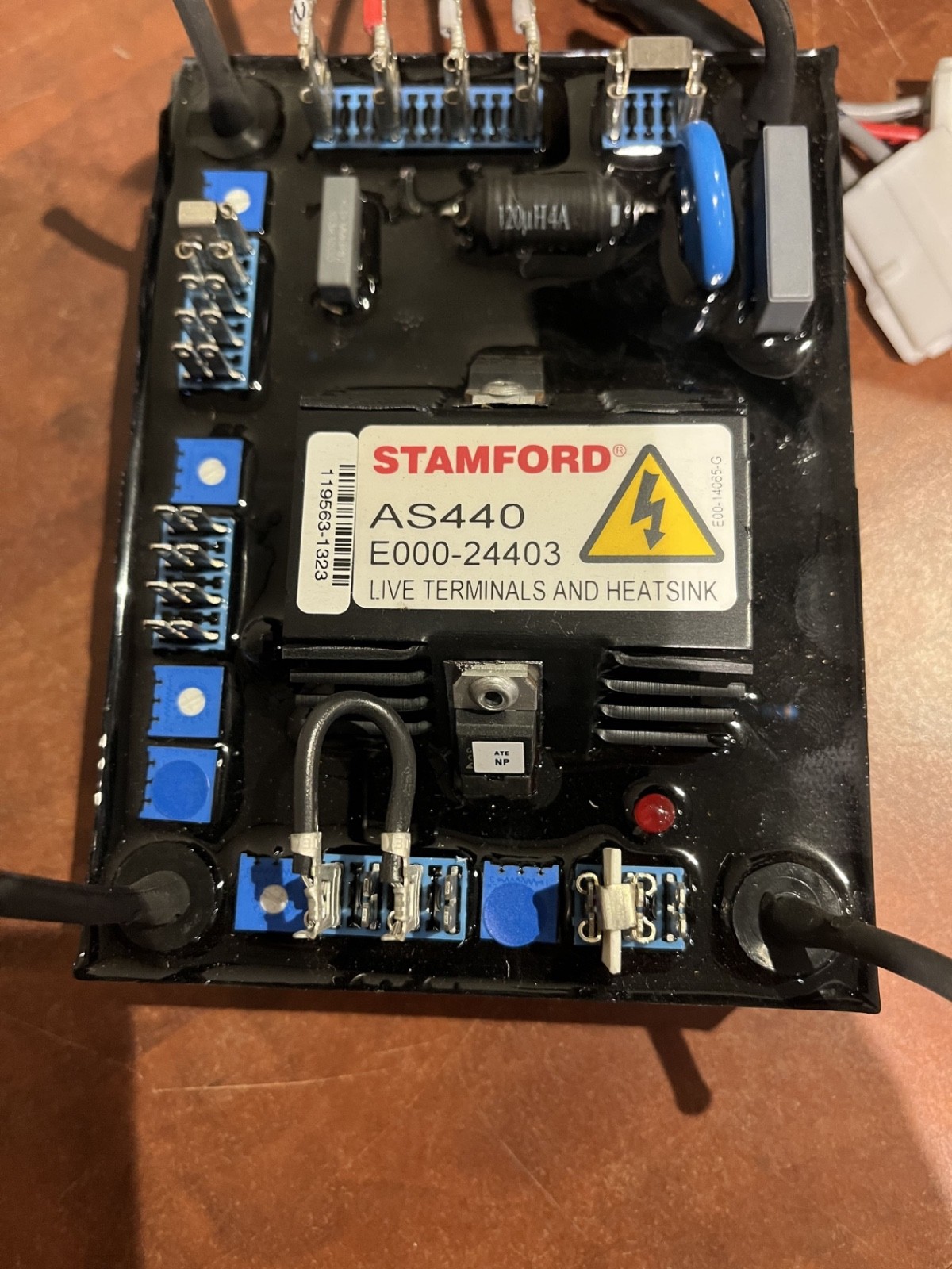 Genuine OEM Stamford Cummins AS440 Automatic Voltage Regulator – P/N: E000-24403