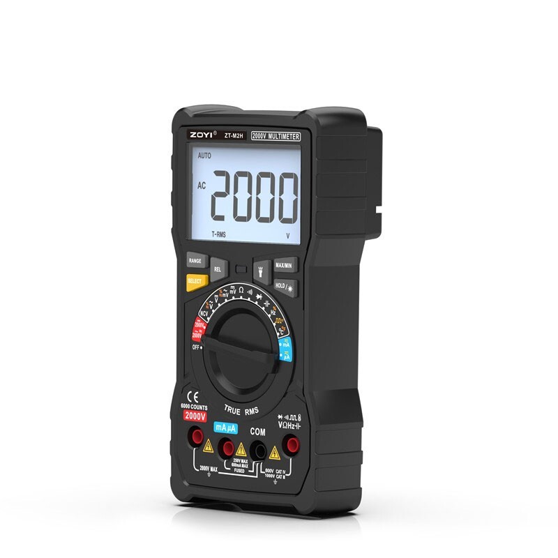 ZOYI ZT-M2H 2000V 6000Counts Digital Multimeter Tester for Photovoltaic Mine