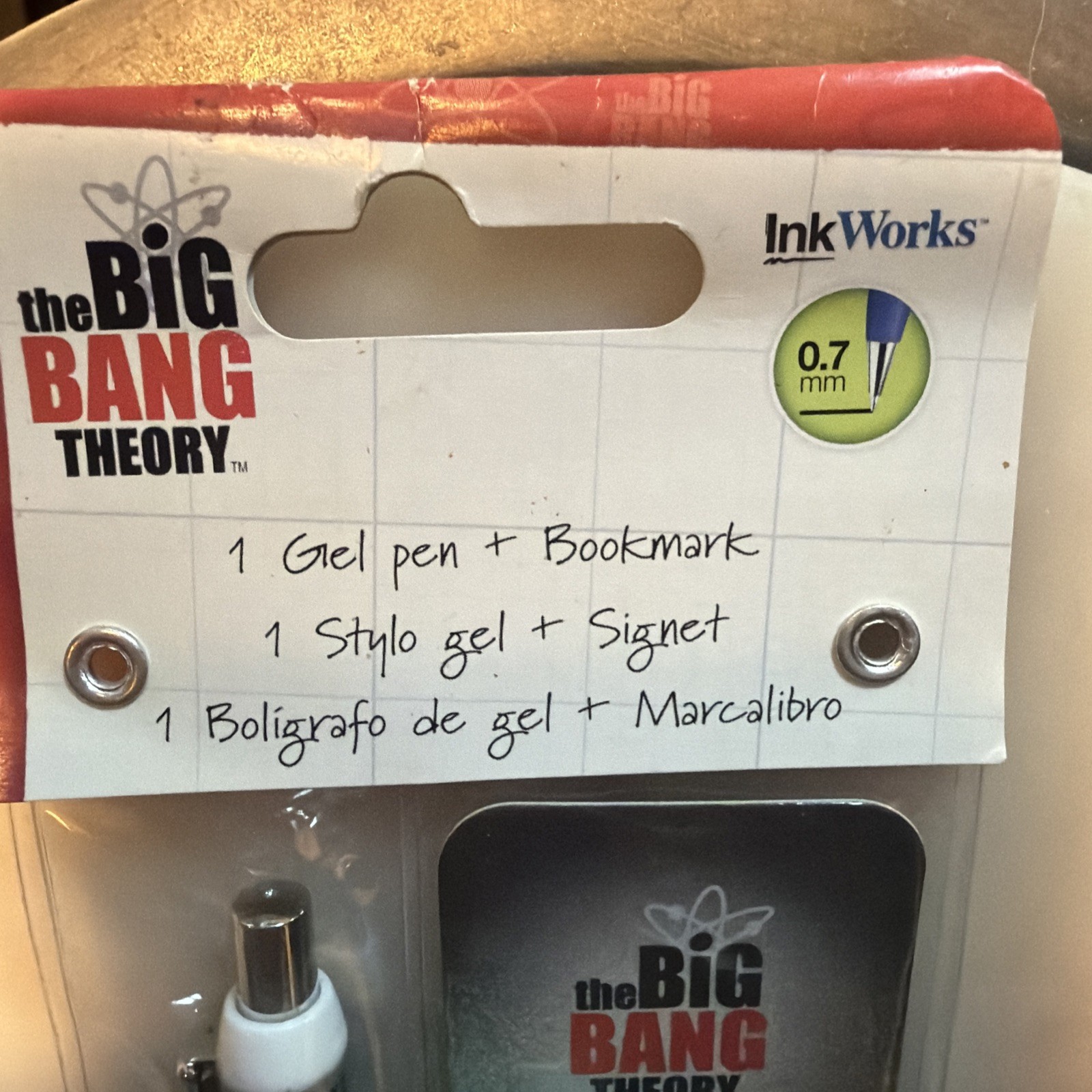 The Big Bang Theory Pen & Bookmark Set – NEW