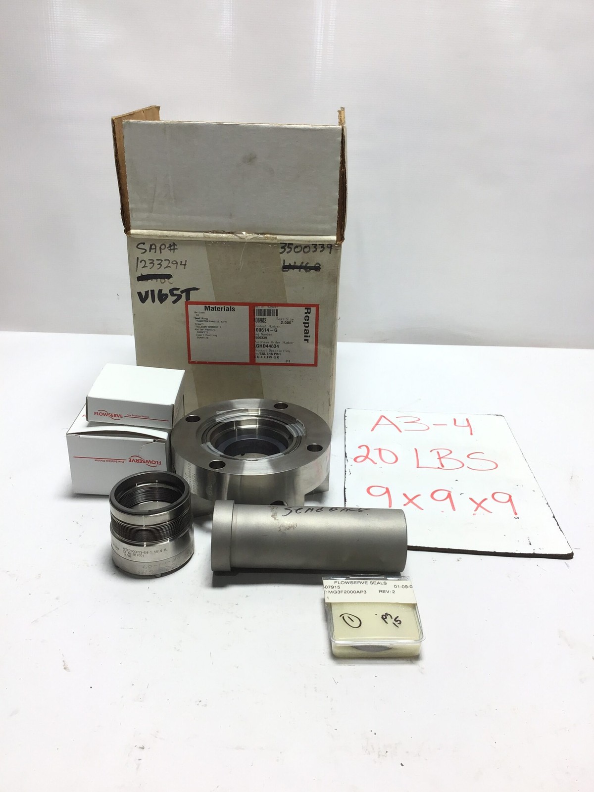 Flowserve 100614-G Mechanical Seal Assembly 2″ Seal Size