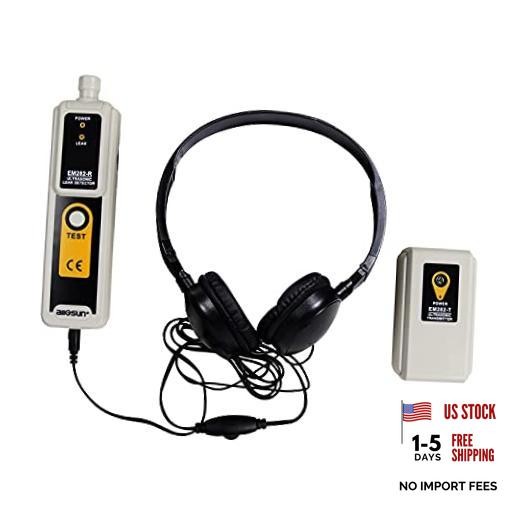 Ultrasonic Leak Detector Kit, 40kHz HVAC & Automotive Leak Tester | Find air