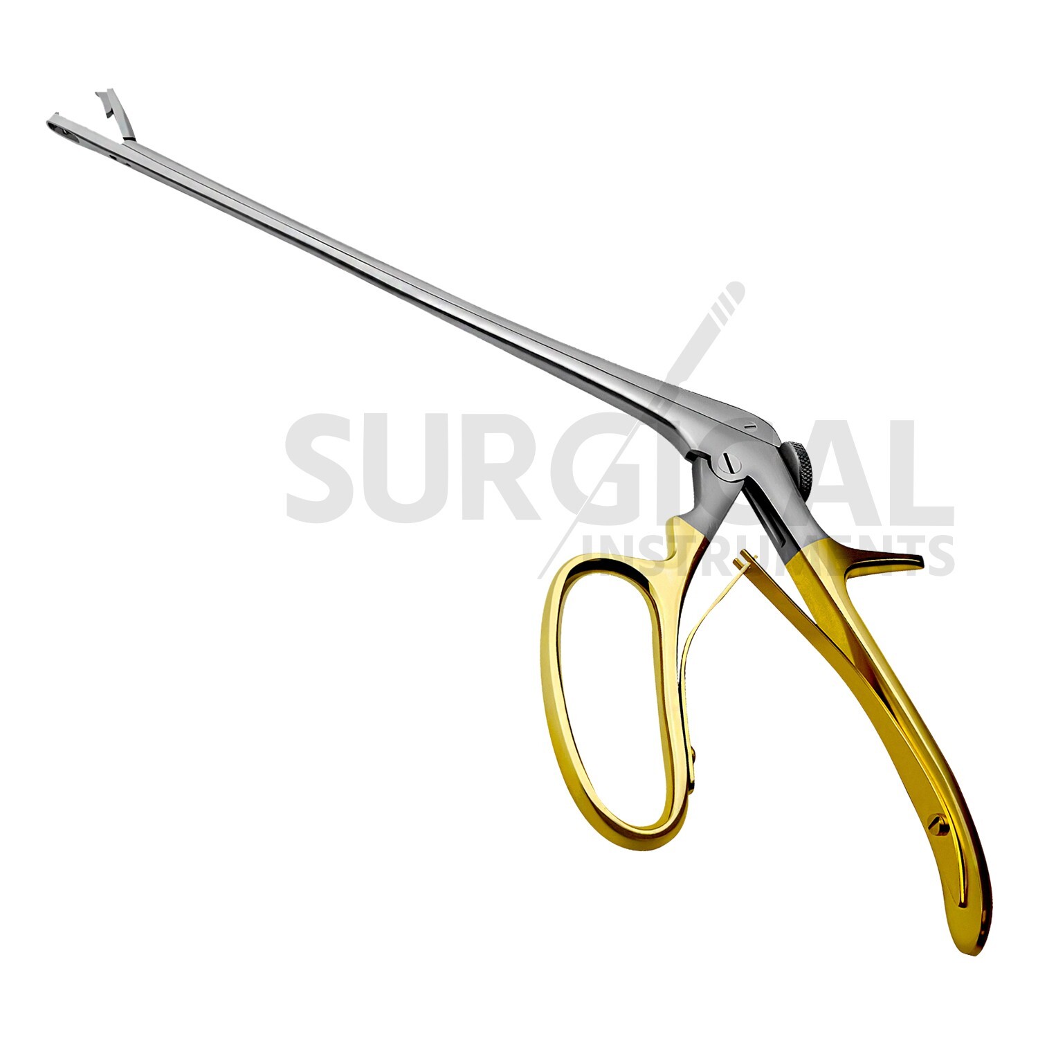 Tischler Standard Biopsy Punch 7x3mm Bite Single Wire Straight 25cm Gold Handle