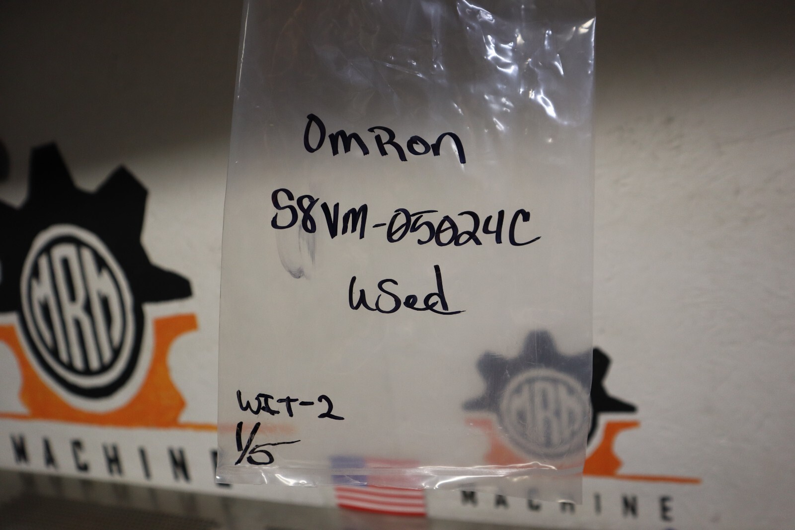 Omron S8VM-05024C Power Supply AC100-240V 50/60Hz 0.8A DC24V 2.2A Used Warranty