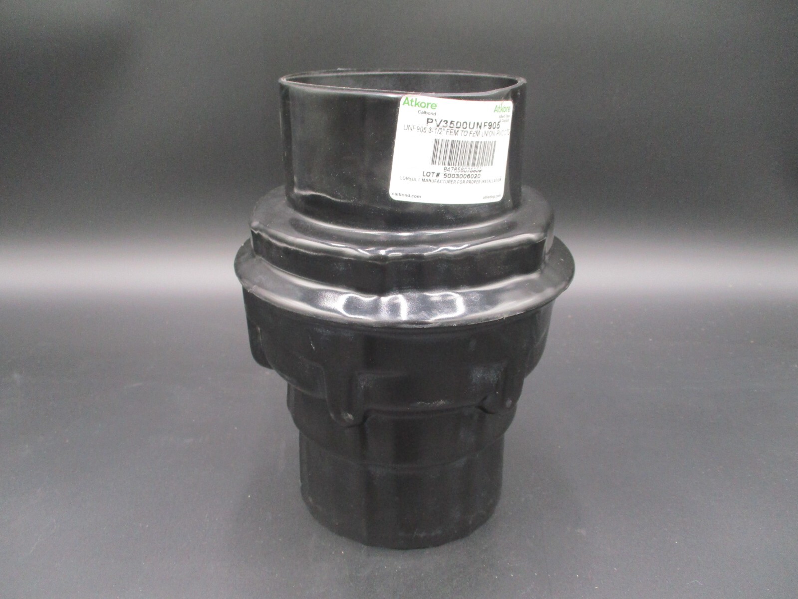 CALBOND PV3500UNF905 3-1/2″ PVC COATED UNF UNION *SAME DAY SHIP