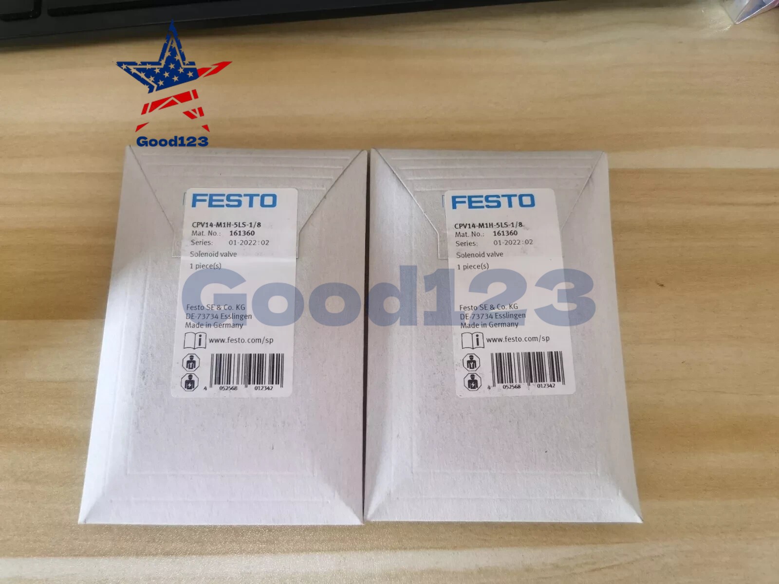 1PC New Festo CPV14-M1H-5LS-1/8 161360 Solenoid Valve