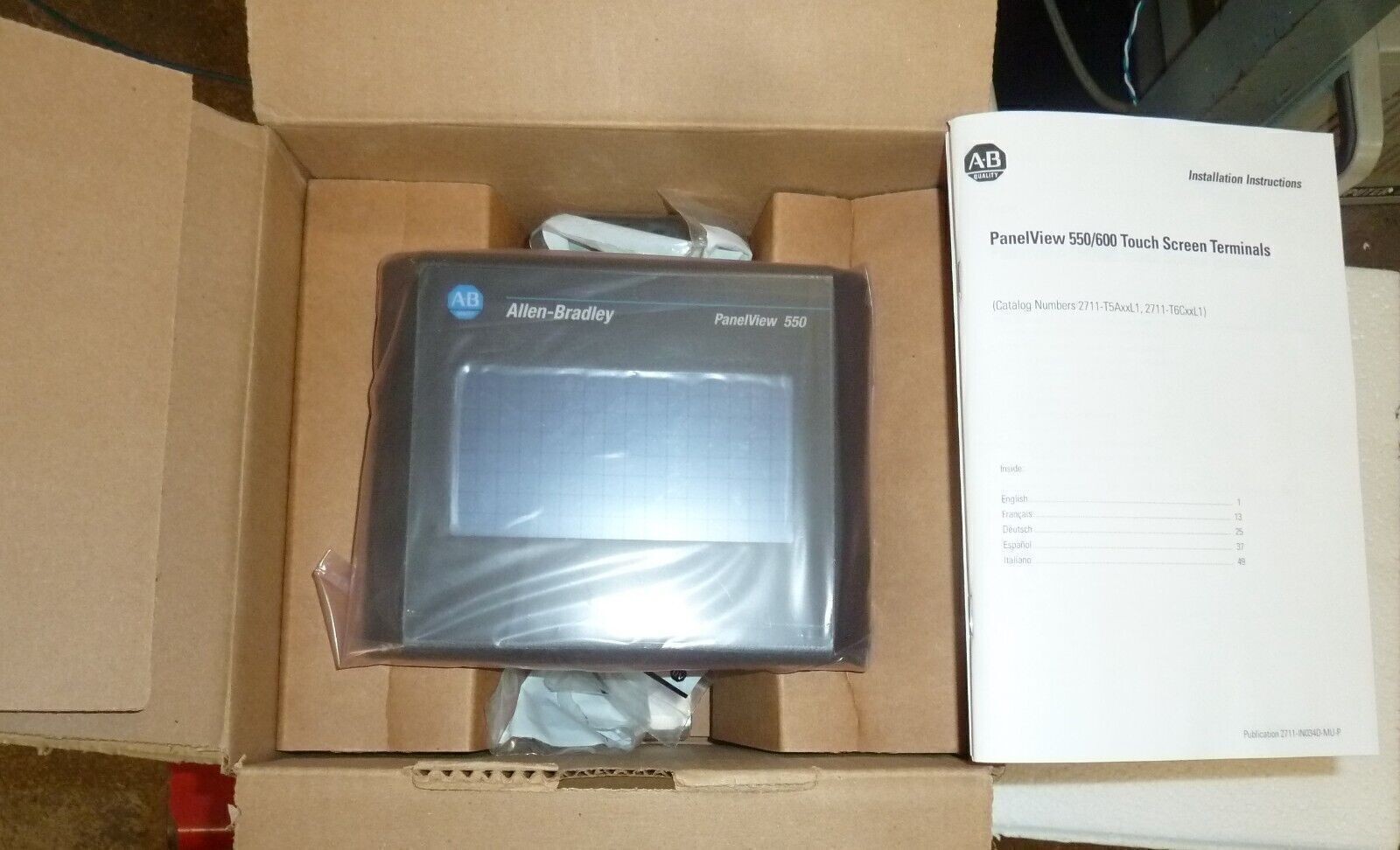 Brand New AB 2711-T5A16L1 AB PanelView Standard Terminal US Stock