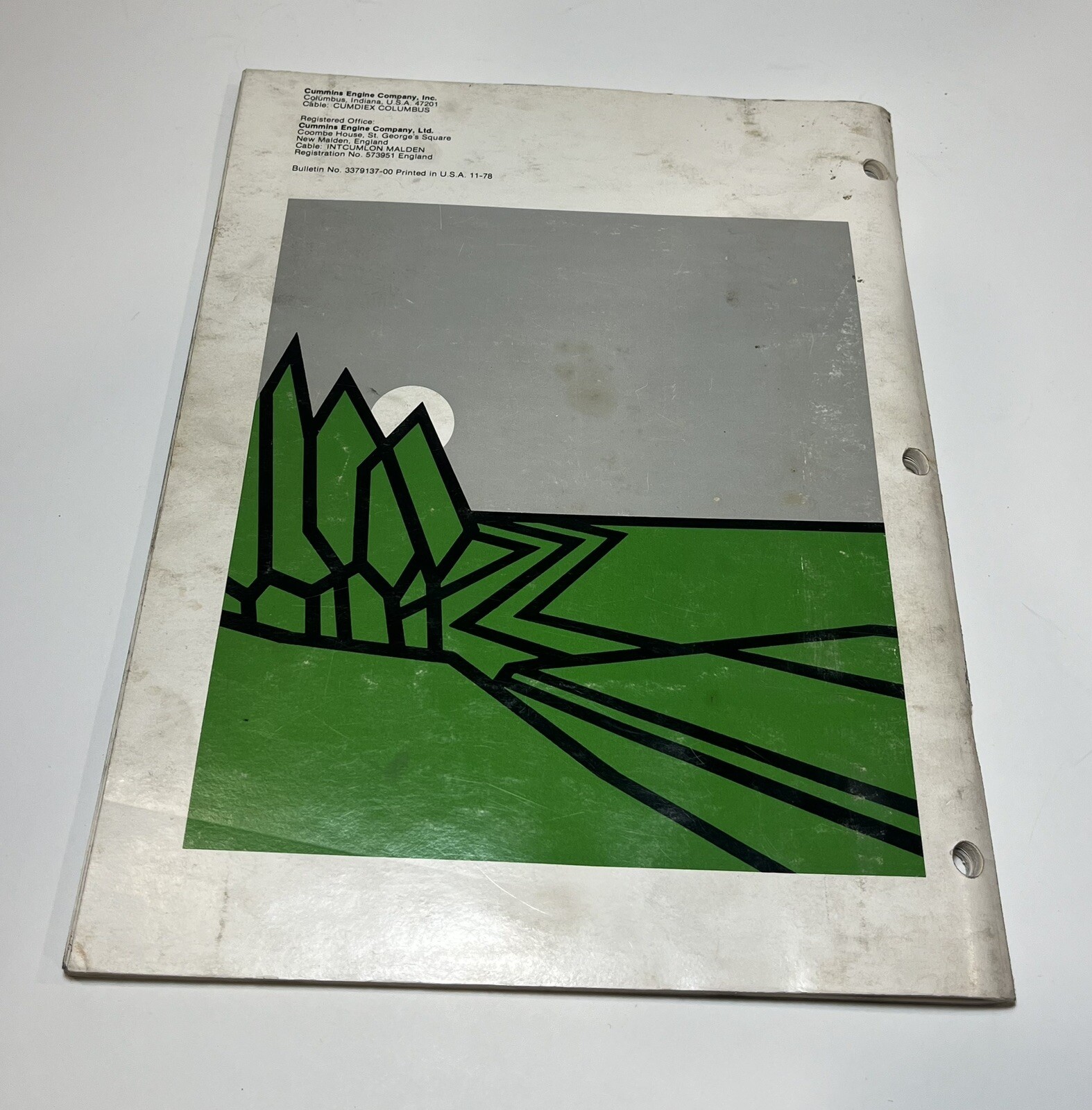 1978 Cummins Diesel Engine Shop Manual Operation & Maintenance Repair Book