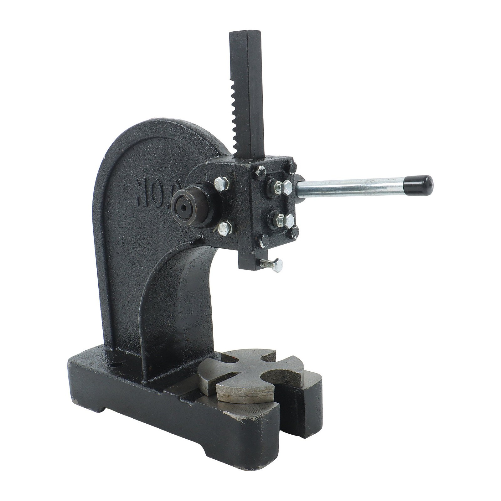 Manual Desktop Press Lever Mountable Bearing Cast Iron Arbor Press 0.5 Ton