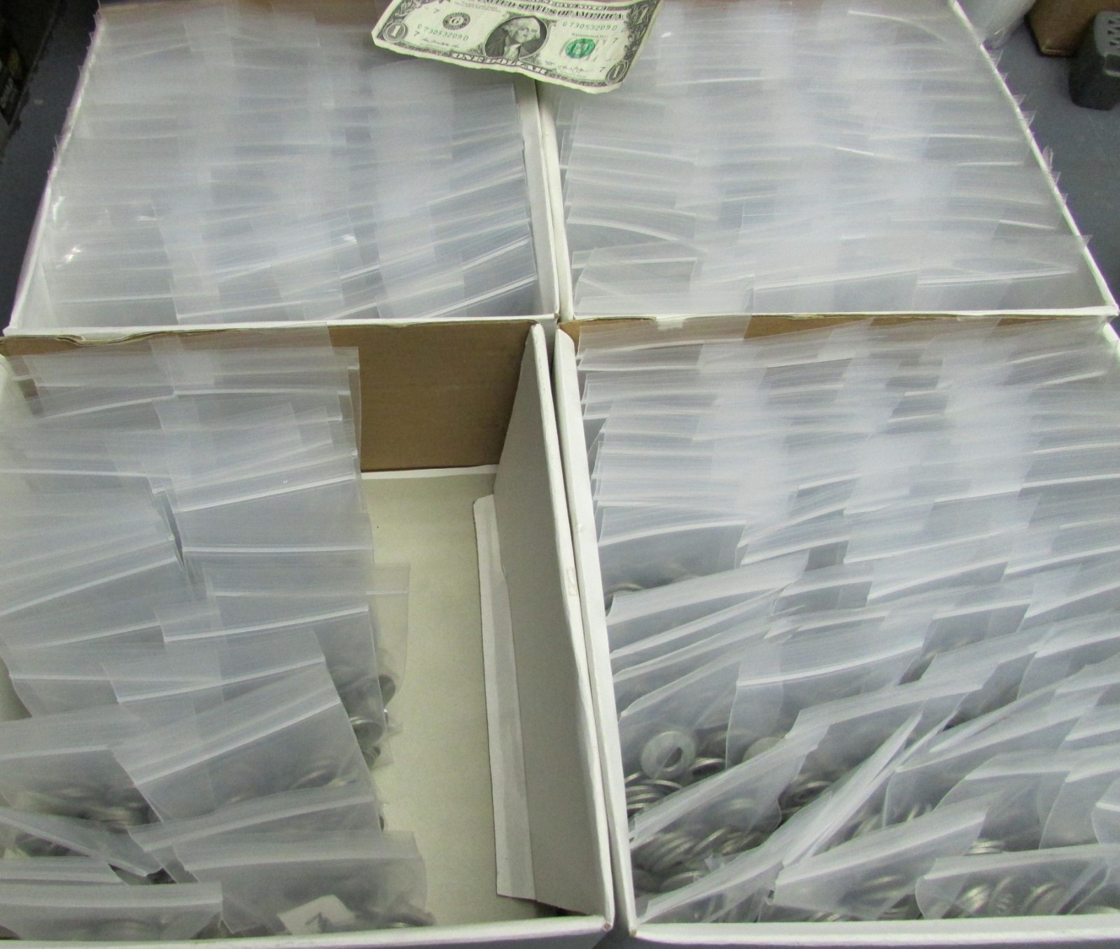 Lot 25 Belleville 3/8″ ID x 7/8″ OD Spring Electrical Panel Lug Washers Square D