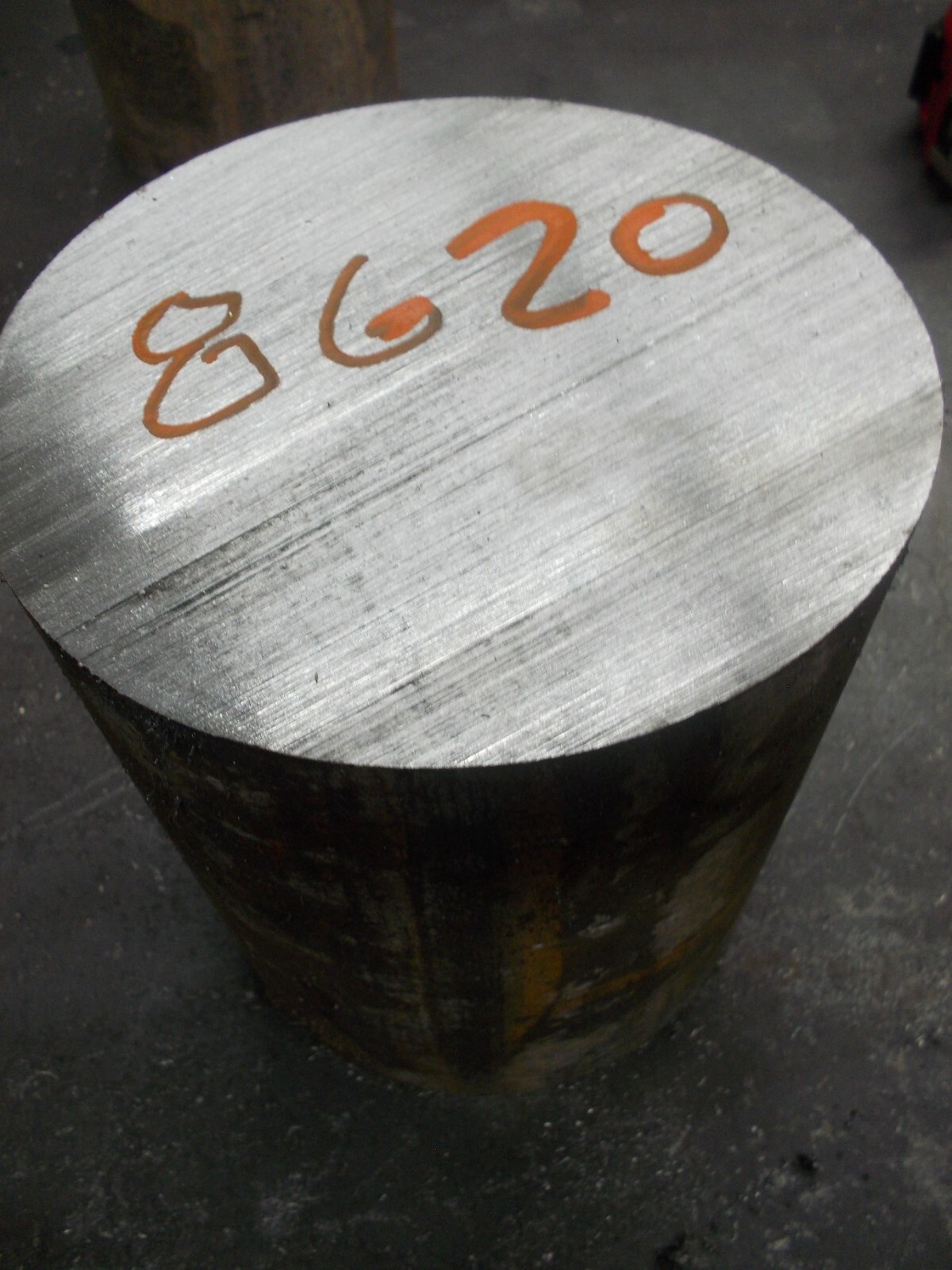 1 Piece of Hot Rolled Normalized Round Bar 8620 5″ Diameter x 6″