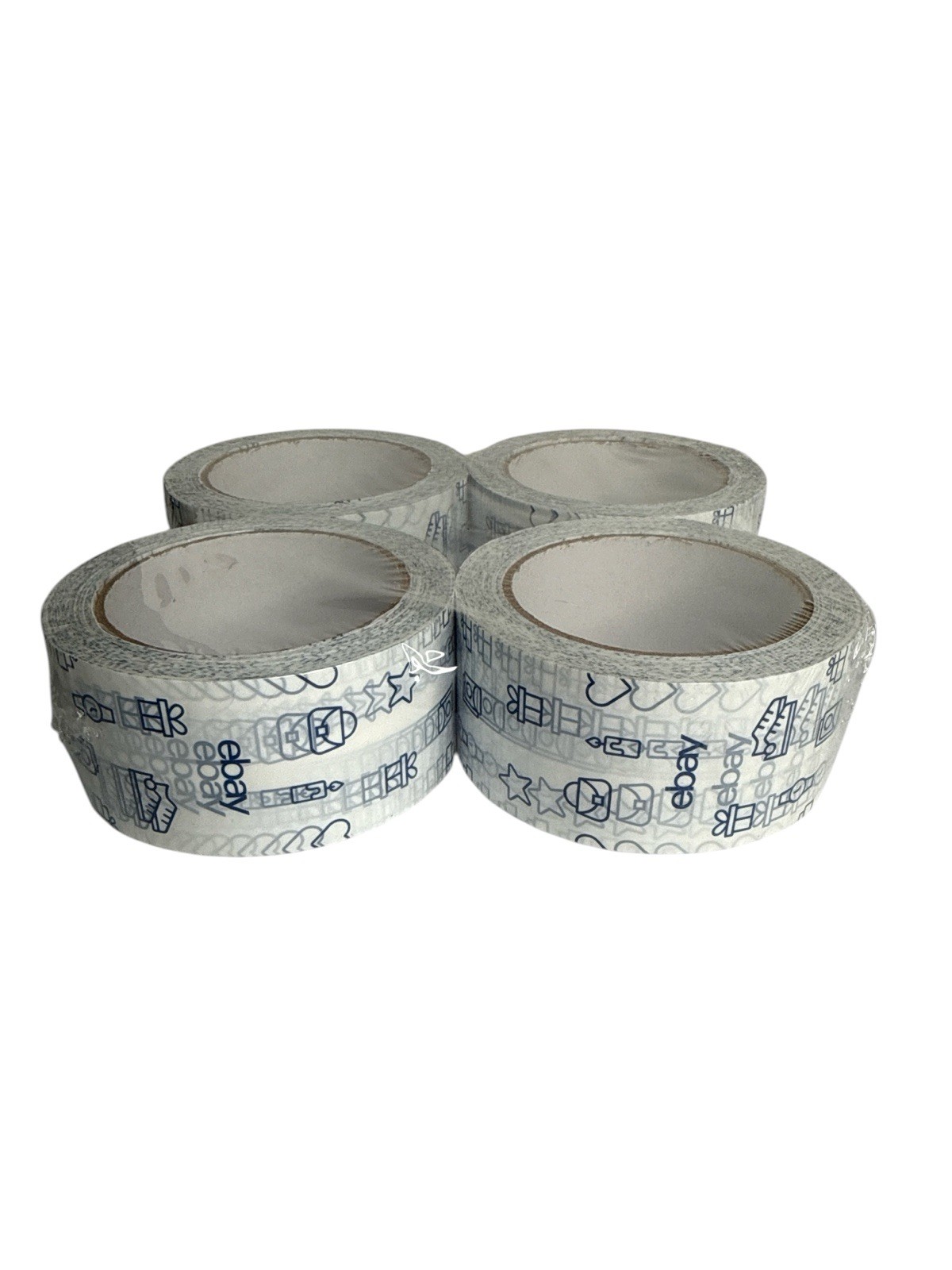Original eBay Holiday Edition Packaging Shipping Tape 2″ x 75 Yd 12 Rolls