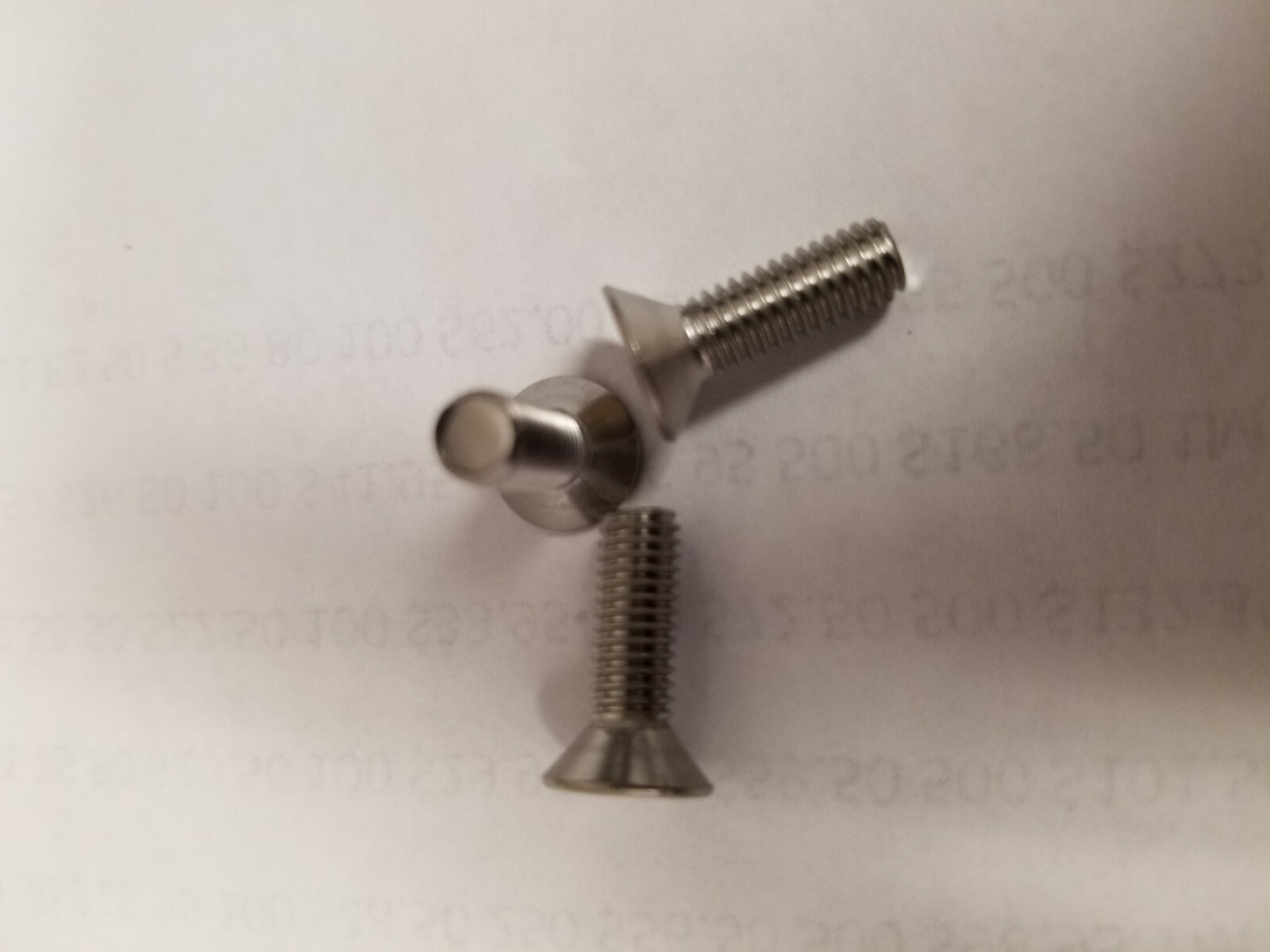 5/16-18 Flat Head Cap Screws Stainless Steel Allen Bolts All Lengths Quantities