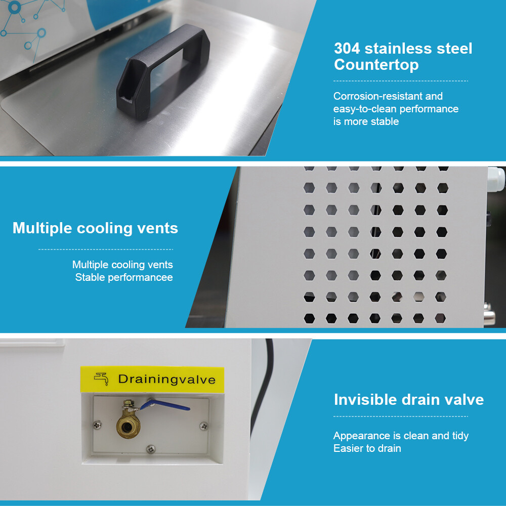 -20℃~100℃ 10L Lab Water Bath Chiller Circulator Internal & External Circulation