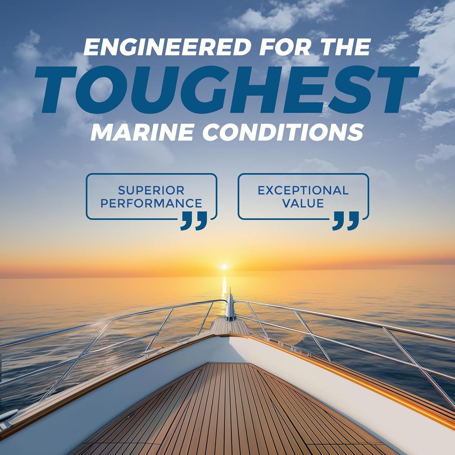 5200 Marine Sealant for Boats & RVs-Fast-Cure (30 Mins), Waterproof, UV-Resis.