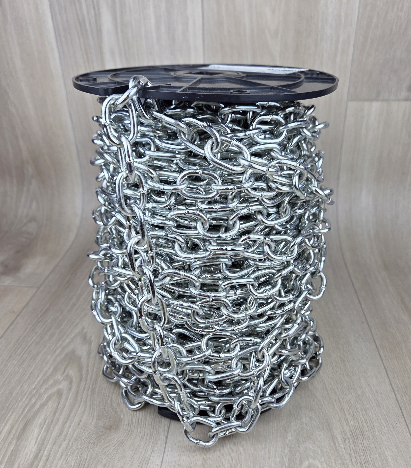 CAMPBELL 2/0 Passing Link Carbon Steel Chain Spool 125 FT #0722927