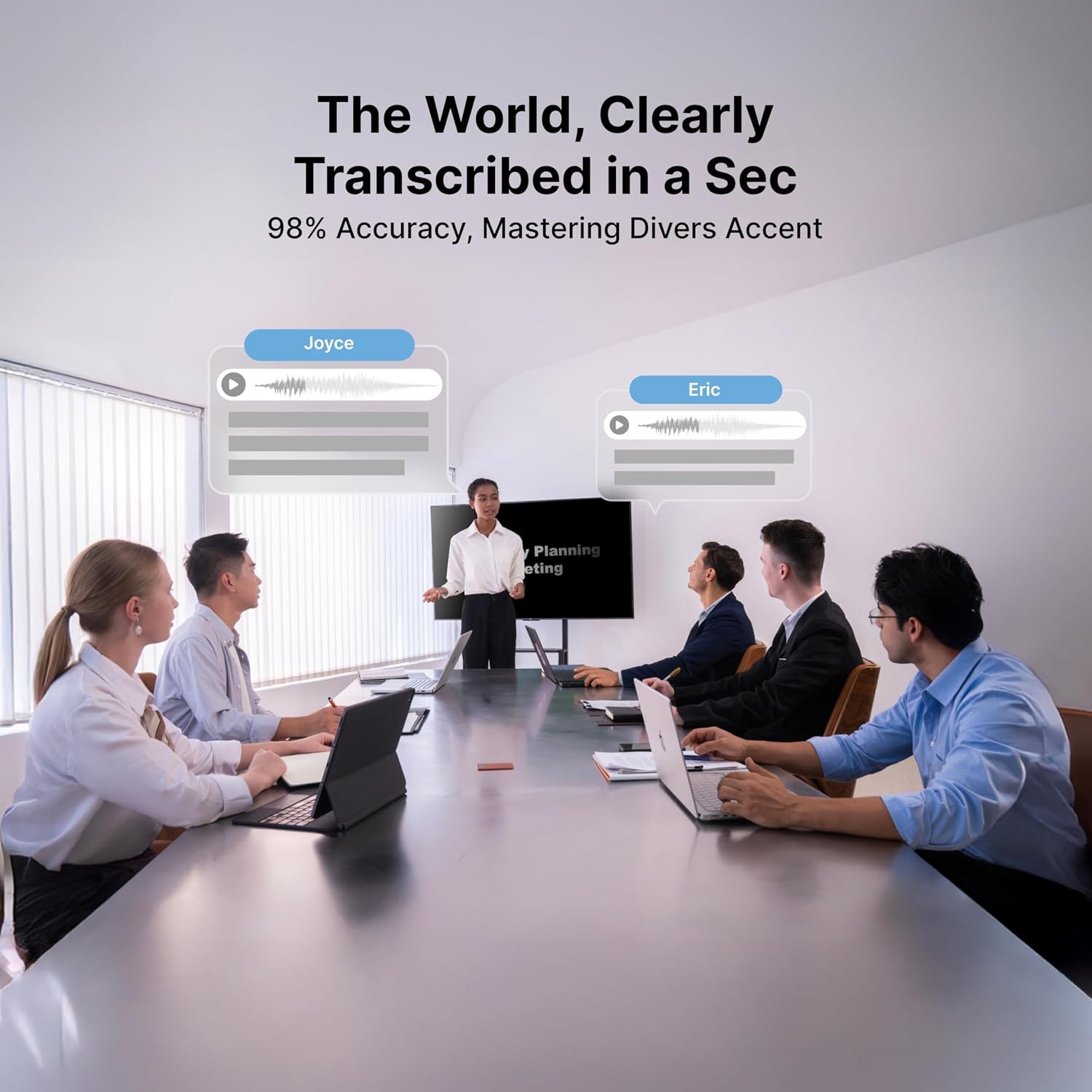 AI Voice Recorder Note Pro Meeting Taking Device