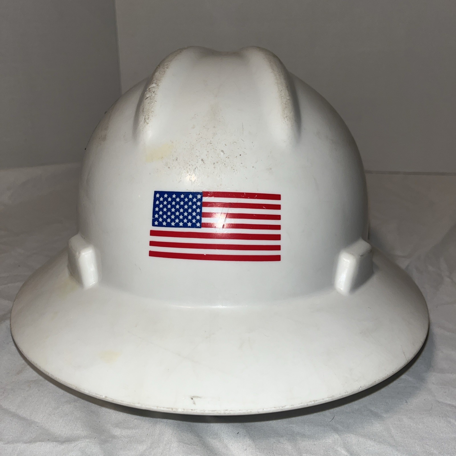MSA V-Gard ANSI Z89.1 Class E / G 1997 White Medium 7 Safety Hard Hat CEMEX WEAR