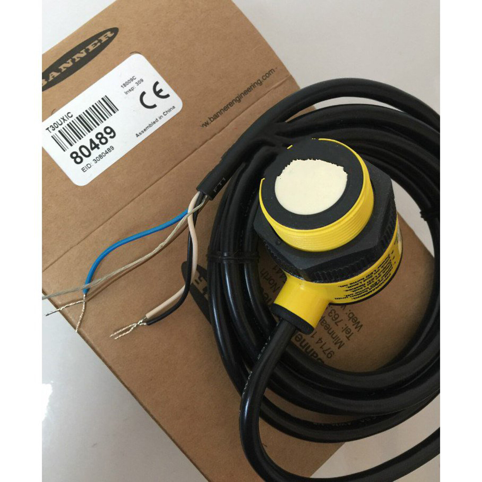 For Banner T30UXUA reflective ultrasonic sensor T30UXUA New