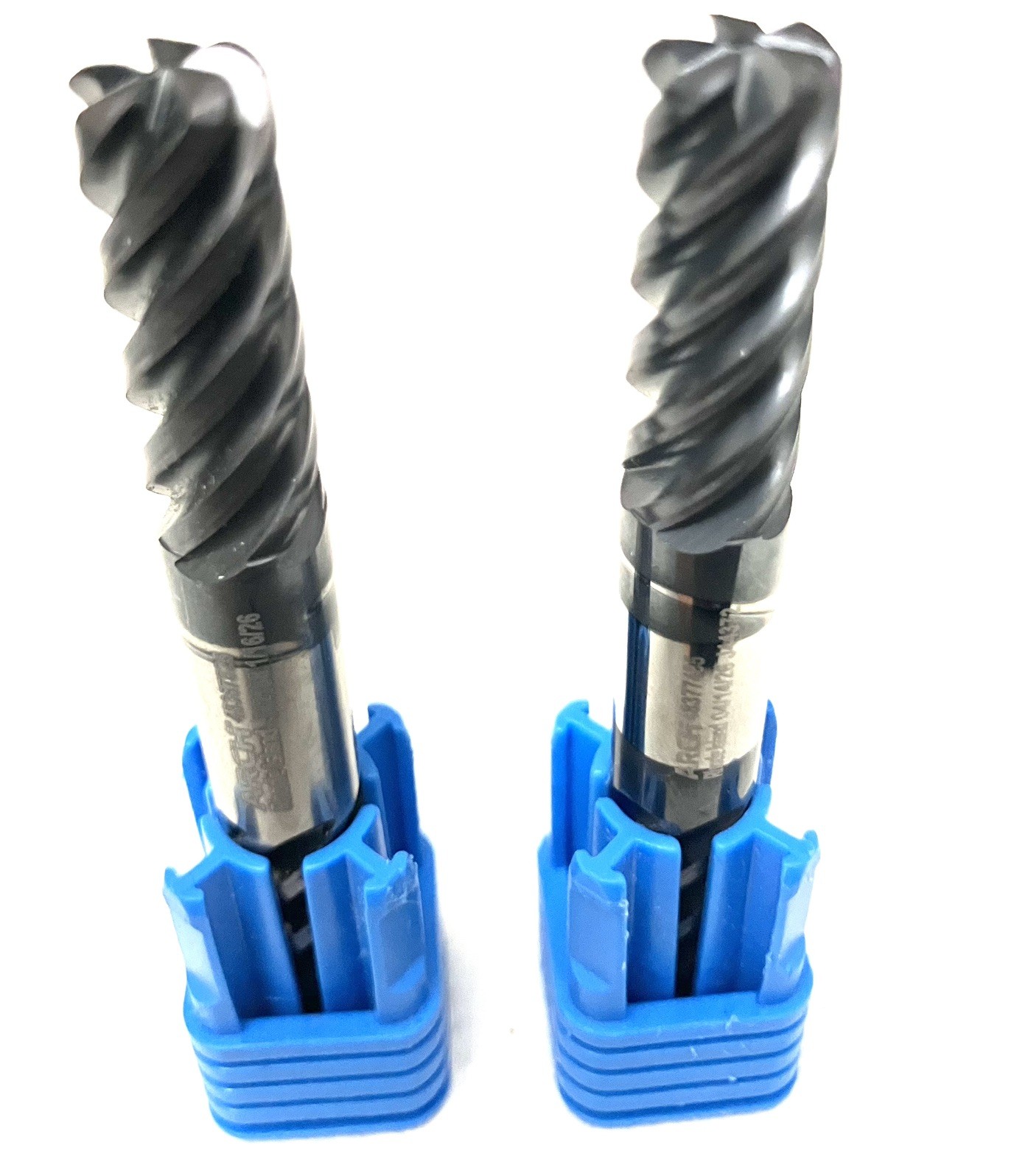 ARCH 3/8 5FL Double End Corner Radius End Mill .07R Solid Carbide AlTiN NEW