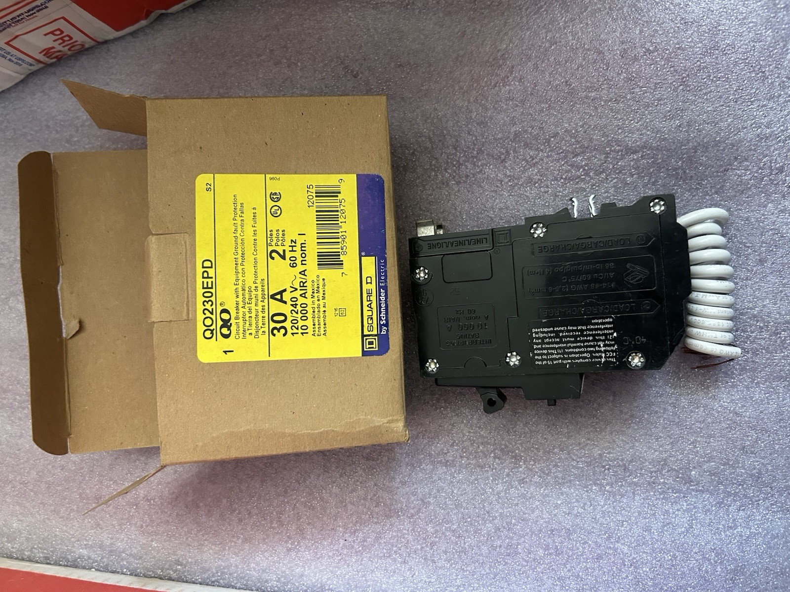 New Square D QO230EPD