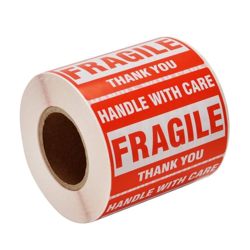500/Roll 2″x3″ Fragile Stickers Fragile Label Handle With Care Mailing Safety US