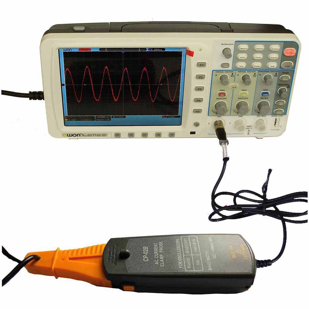 CP-02B Current Probe Can Connect To Oscilloscope Low Battery Indication