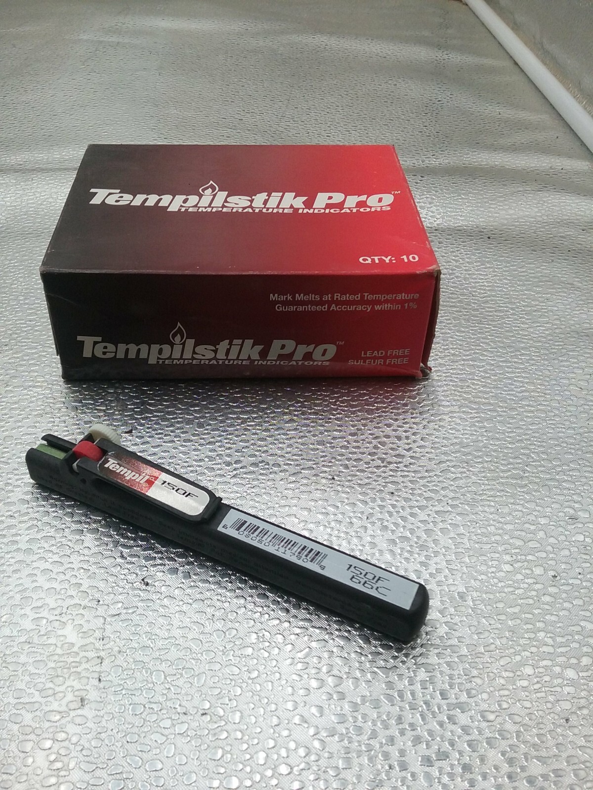 Box of (10) New in Box 2008 TEMPILSTIK 150°F 66°C
