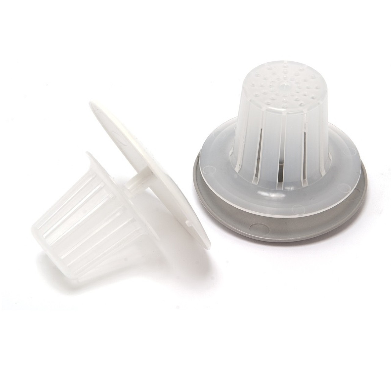 Quala Q9038 Cuspidor Dental Evacuation Screens Small White 1-5/8″ 25/Pk