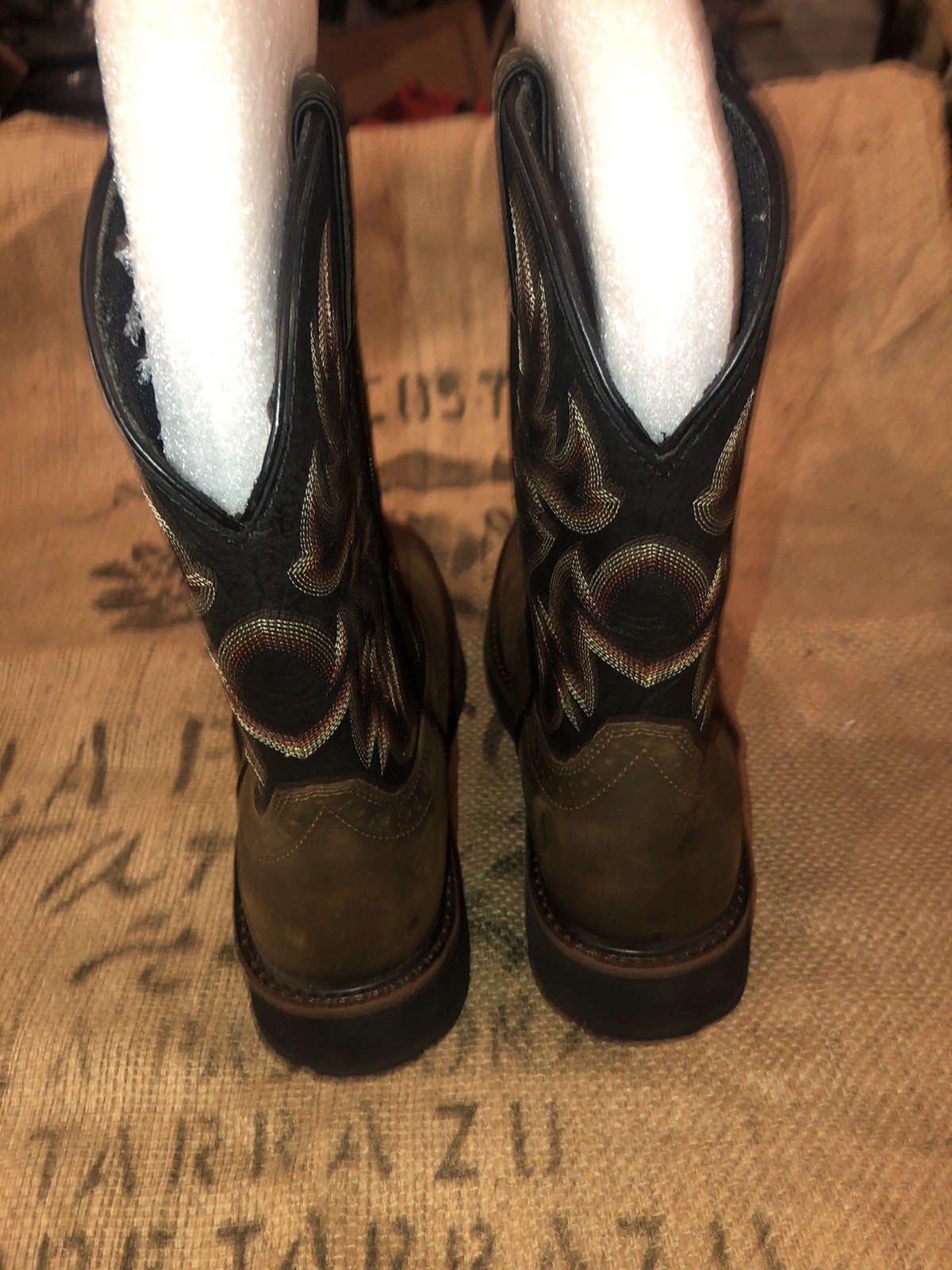 Wolverine Men’s Rancher ST WP 10in Work Boot, Black/Brown, Size Men’s 8.5EW